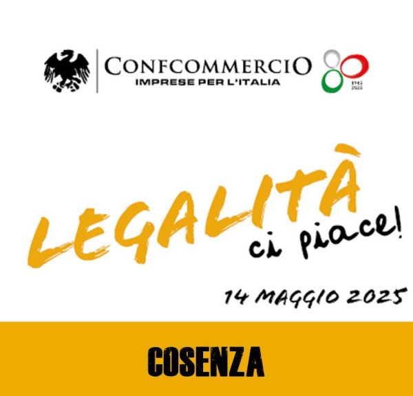 Il 14 maggio torna la Giornata “Legalità, ci piace”