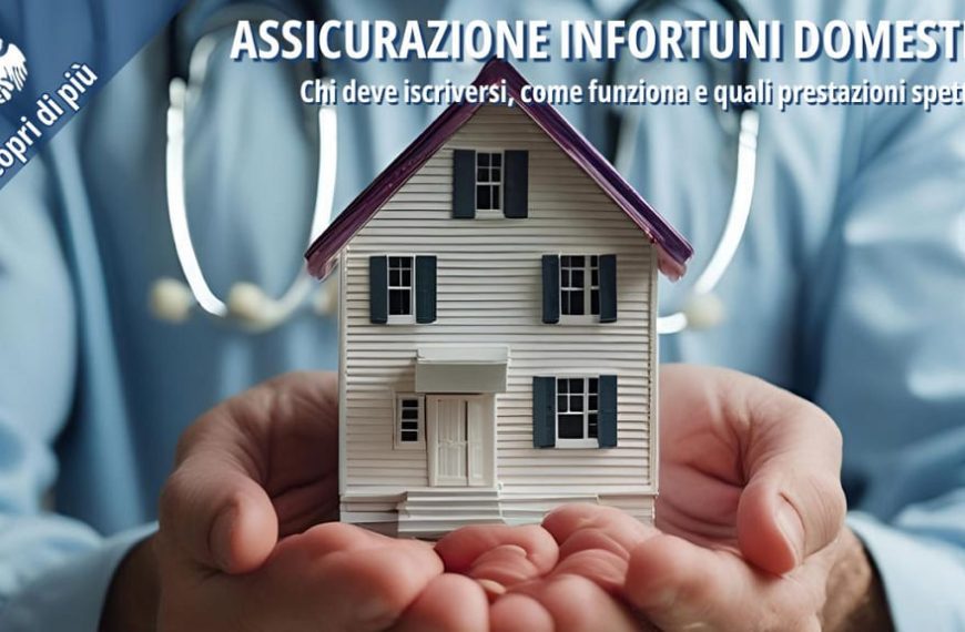 Un medico tiene tra le mani una casa in miniatura, simbolo della protezione assicurativa contro gli infortuni domestici.