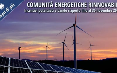 Nuove regole per le Comunità Energetiche Rinnovabili: incentivi potenziati e bando riaperto fino al 30 novembre 2025