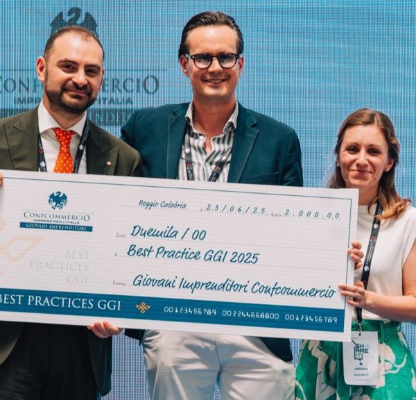 Il Gruppo Giovani Imprenditori Confcommercio Cosenza premiato a livello nazionale con il Premio Best Practice