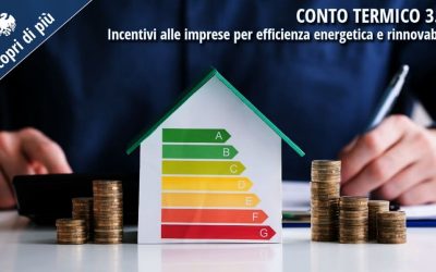 Conto Termico 3.0: incentivi per imprese per efficienza energetica e rinnovabili
