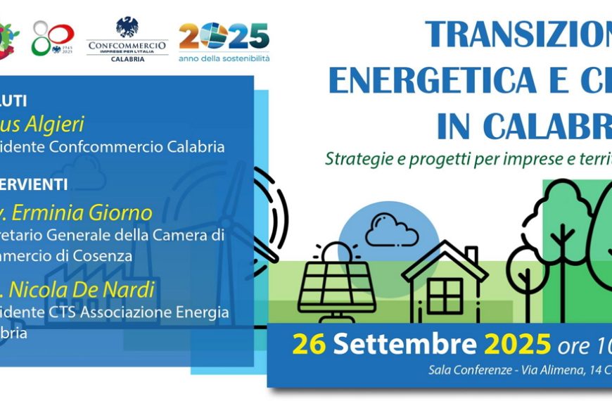 Transizione Energetica e CER in Calabria: strategie e progetti per imprese e territorio