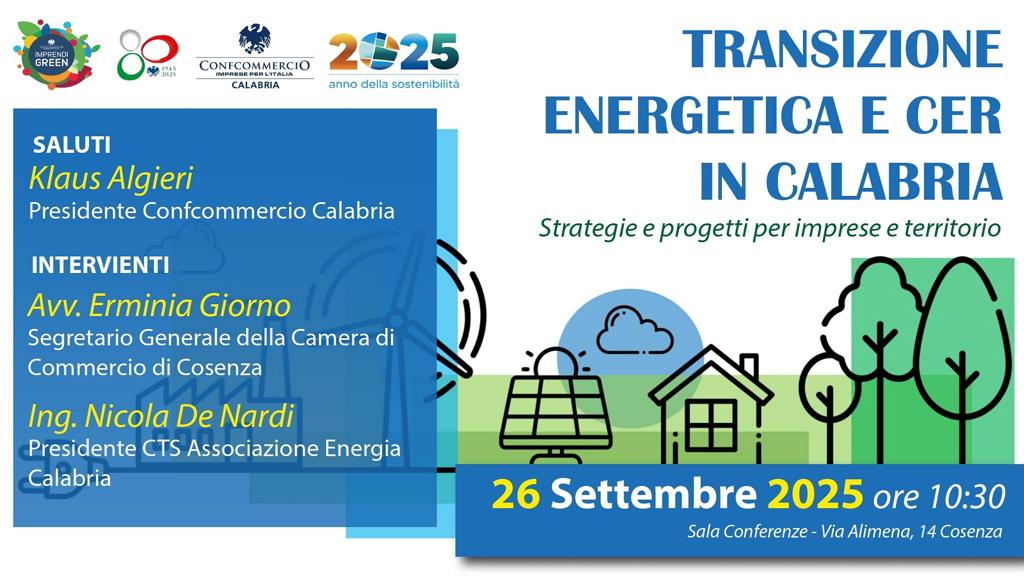 Transizione Energetica e CER in Calabria: strategie e progetti per imprese e territorio
