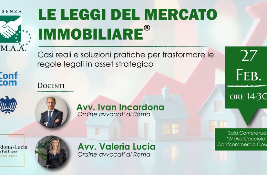 Le Leggi del Mercato Immobiliare®: la norma diventa strategia