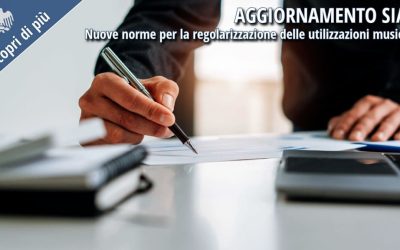 SIAE: nuove norme per la regolarizzazione delle utilizzazioni musicali