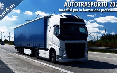 Autotrasporto 2026: incentivi per la formazione professionale