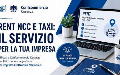 RENT NCC e Taxi: Confcommercio Cosenza supporta le imprese