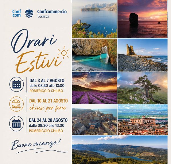 orari estivi uffici
