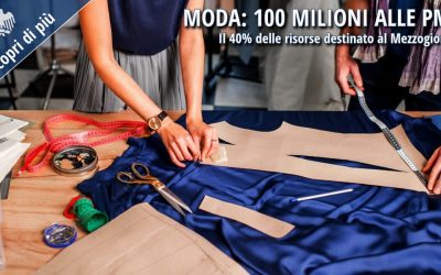 PMI moda: 100 milioni per programmi di sviluppo
