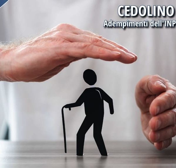 Cedolino della pensione e verifica dei redditi per le prestazioni collegate al reddito.